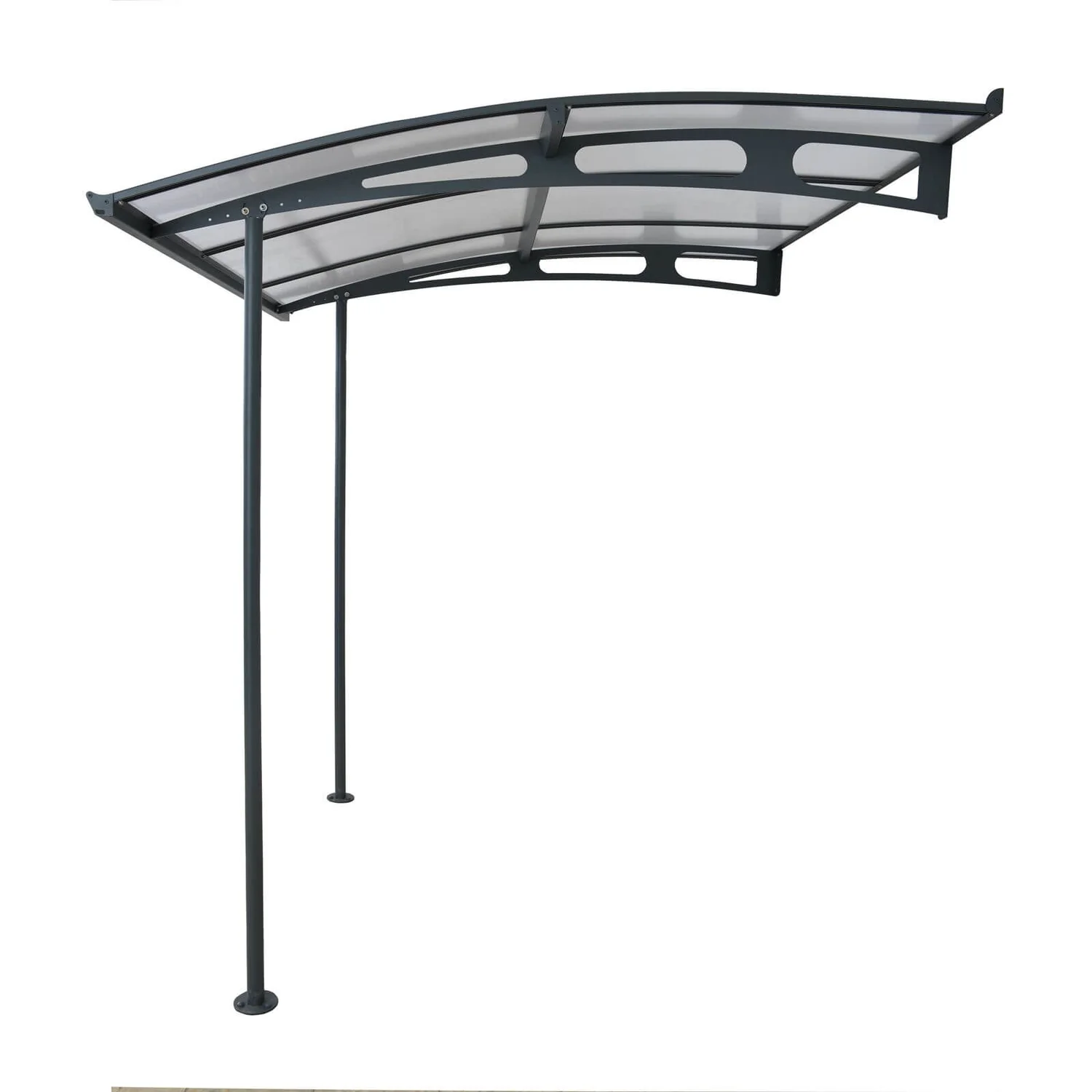 Palram - Canopia Canopy Vega 2000 Grey Clear 3 Palram - Canopia Canopy Vega 2000 Grey Clear - Image 3