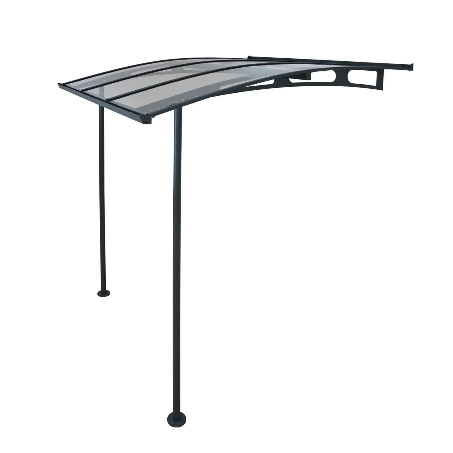 Palram - Canopia Canopy Vega 2000 Grey Clear 1 Palram - Canopia Canopy Vega 2000 Grey Clear
