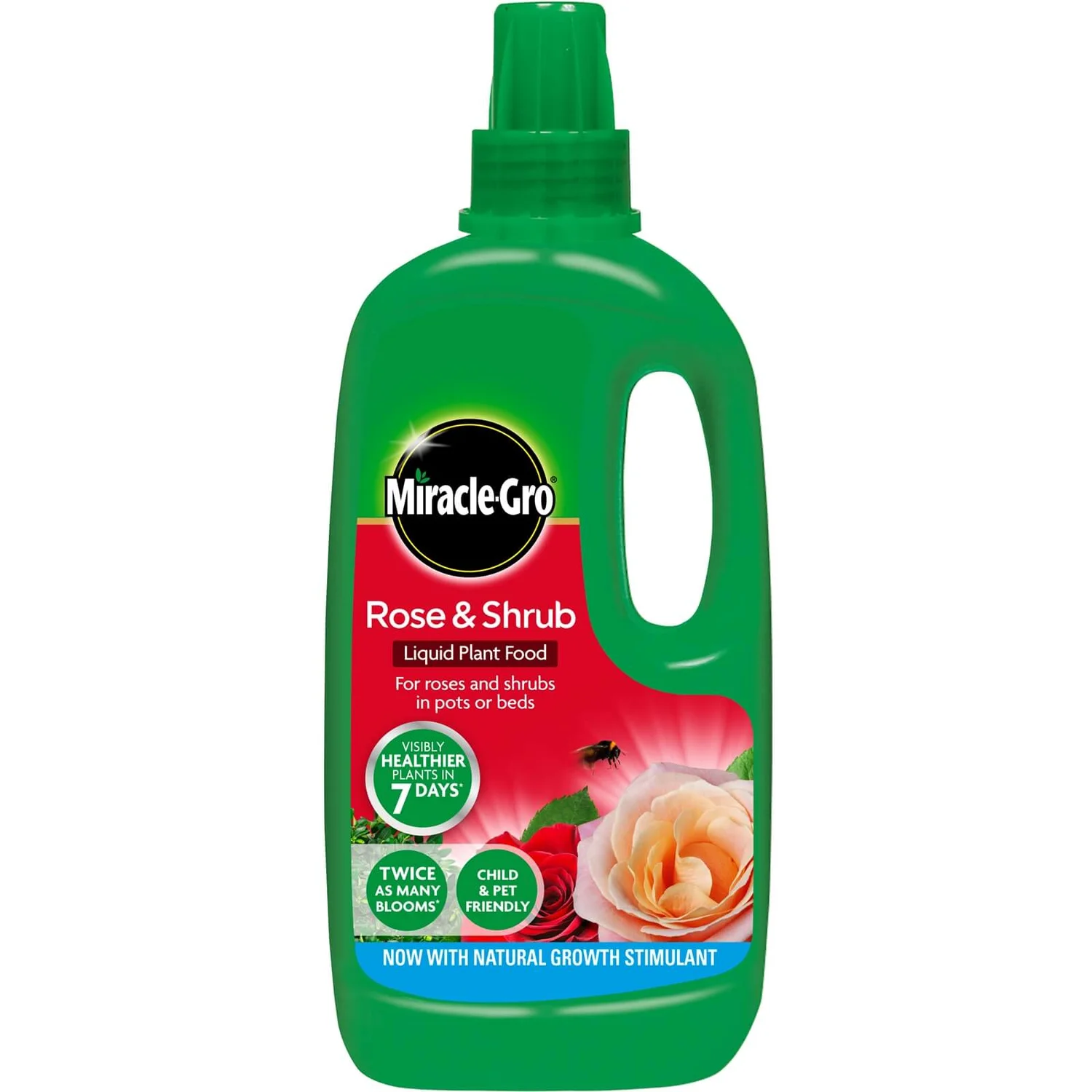 Miracle-Gro Rose & Shrub Concentrated Liquid Plant Food - 1L 1 Miracle-Gro Rose & Shrub Concentrated Liquid Plant Food - 1L