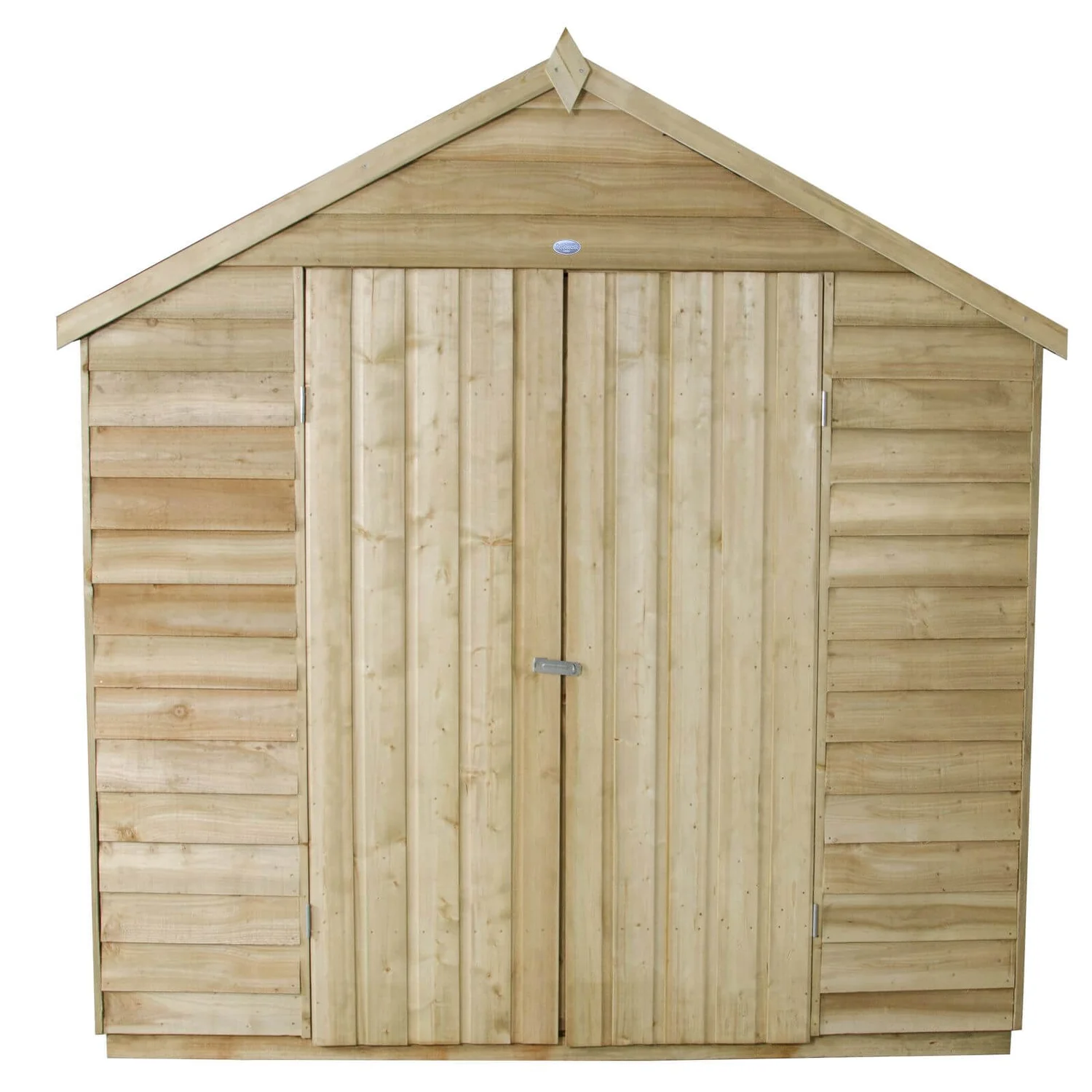 7x5ft Forest Natural Timber Overlap Pent Pressure Treated Wooden Shed 4 7x5ft Forest Natural Timber Overlap Pent Pressure Treated Wooden Shed - Image 4