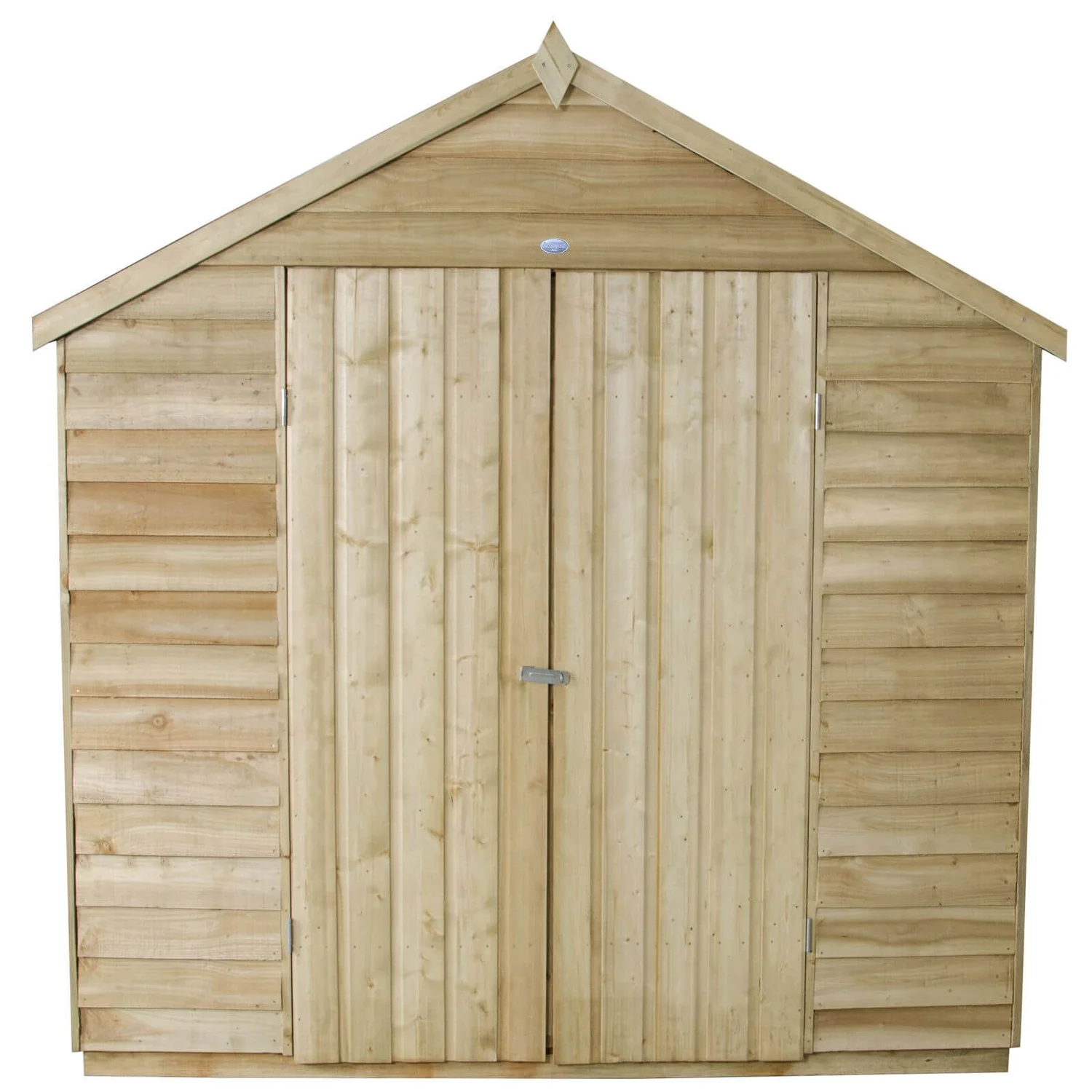 7x5ft Forest Natural Timber Overlap Pent Pressure Treated Wooden Shed 5 7x5ft Forest Natural Timber Overlap Pent Pressure Treated Wooden Shed - Image 5