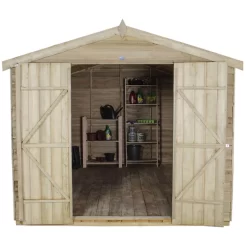 8x12ft Forest Natural Timber Overlap Apex Wooden Workshop 12 8x12ft Forest Natural Timber Overlap Apex Wooden Workshop -Garden Supplies Store 12810929 1124833199356285