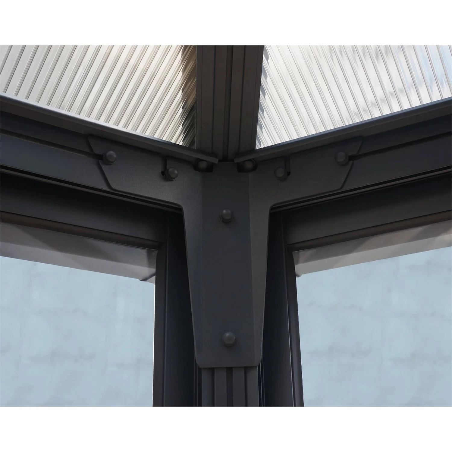 Palram - Canopia Garda Garden Conservatory Grey Bronze 7 Palram - Canopia Garda Garden Conservatory Grey Bronze - Image 7