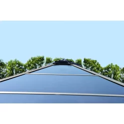 Palram - Canopia Roma Hexagonal Garden Gazebo Grey -Garden Supplies Store 12821930 1404833174889818