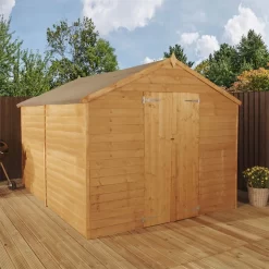 Mercia 12 X 8ft Overlap Apex Windowless Shed -Garden Supplies Store 12822437 1164833224232564