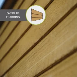 Mercia 12 X 8ft Overlap Apex Windowless Shed -Garden Supplies Store 12822437 3244833224263926