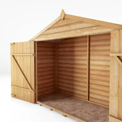 Mercia 7 X 3ft Overlap Apex Bike Shed - Installation Included -Garden Supplies Store 12822773 2014989186248808
