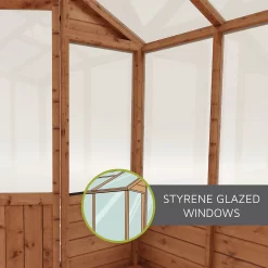 Mercia 6 X 6ft Traditional Greenhouse - Incl. Installation -Garden Supplies Store 12825394 8305028839835378