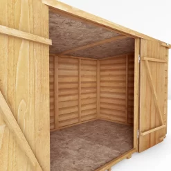 Mercia 6 X 4ft Overlap Pent Bike Shed - Incl. Installation -Garden Supplies Store 12825547 3514989186722643