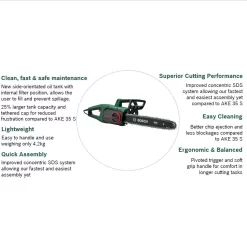 Bosch Universal Electric Chainsaw -Garden Supplies Store 12830404 4754935068806512