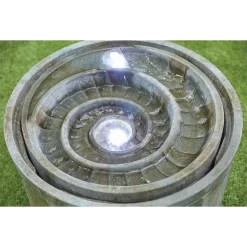 Stylish Fountains Fossil Water Feature Incl LEDS -Garden Supplies Store 12836974 1244833171486912