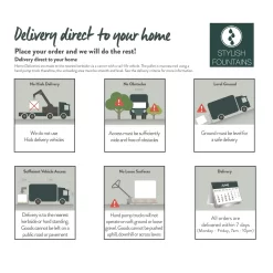 Stylish Fountains Fossil Water Feature Incl LEDS -Garden Supplies Store 12836974 1274833171552963