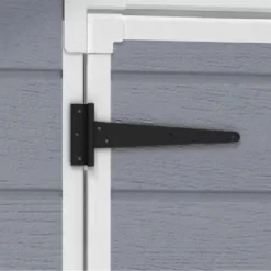 Keter Manor 6 X 8ft Outdoor Garden Apex Storage Shed - Grey -Garden Supplies Store 12840573 1175036178660540