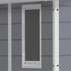 Keter Manor 6 X 8ft Outdoor Garden Apex Storage Shed - Grey -Garden Supplies Store 12840573 2005036178699333