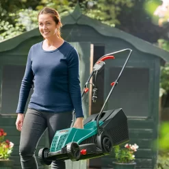 Bosch 1200W Rotak 32-12 Electric Lawn Mower - 32cm -Garden Supplies Store 12875195 4225028915727359