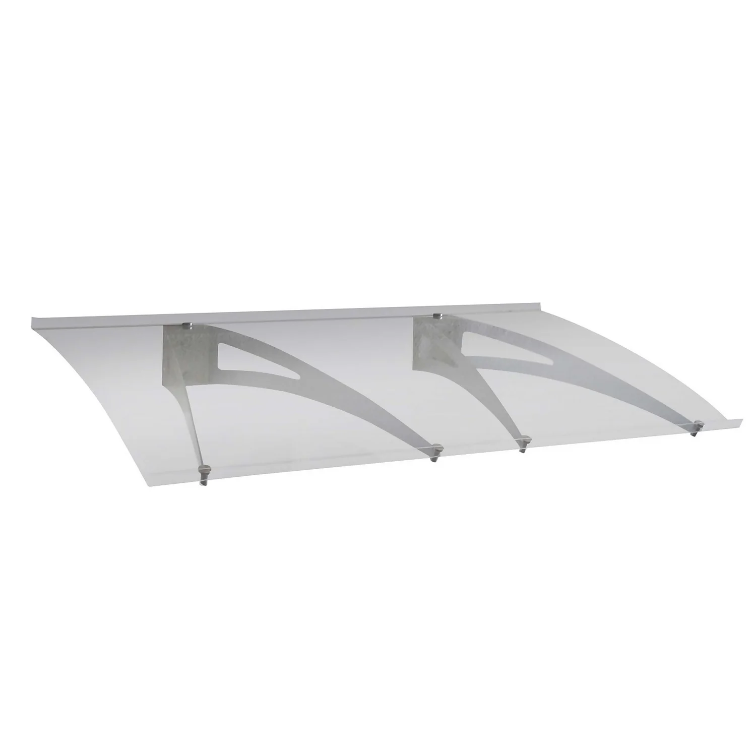 None Cambridge 1200X700 Silver Door Canopy 2 None Cambridge 1200X700 Silver Door Canopy - Image 2