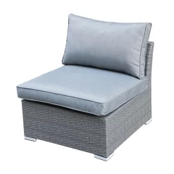 Bambrick 6 Seater Grey Rattan Garden Sofa Set -Garden Supplies Store 12882317 9734931176981203