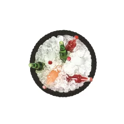 Keter Cool Stool Outdoor Ice Cooler Table 39L - Graphite -Garden Supplies Store 12884590 1094843404688620