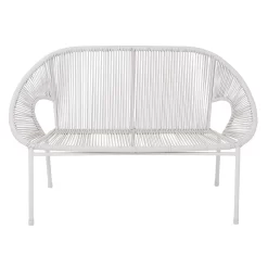 Homebase Acapulco 2 Seater Garden Bench - Grey 9 Homebase Acapulco 2 Seater Garden Bench - Grey -Garden Supplies Store 12885516 3714843607975997