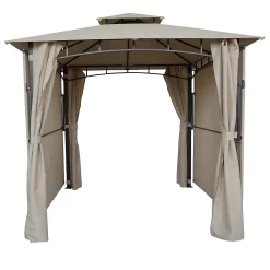 Gazebo With Extending Panels