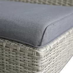 Mortimer Grey Rattan Garden Corner Sofa Set -Garden Supplies Store 12887790 4475047776612000