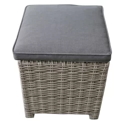 Mortimer Grey Rattan Garden Corner Sofa Set -Garden Supplies Store 12887790 9165047776572745