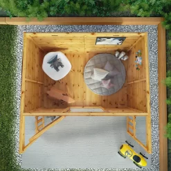 Mercia 5'9ft X 5'8ft Pent Style Wooden Playhouse -Garden Supplies Store 12888294 1075019819092589