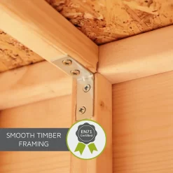 Mercia 5'9ft X 5'8ft Pent Style Wooden Playhouse -Garden Supplies Store 12888294 1825019819031530