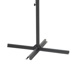 3m Overhanging Parasol - Dark Grey -Garden Supplies Store 12888567 9854966185508317