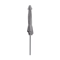 None 2.7m Crank & Tilt Parasol Light Grey - Dia. 38mm -Garden Supplies Store 12888568 1444843674318519