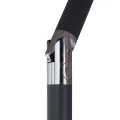 None 2.7m Crank & Tilt Parasol Light Grey - Dia. 38mm -Garden Supplies Store 12888568 3254843674349491