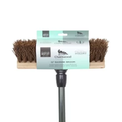 Charles Bentley Charnwood Bassine Wooden Garden Broom - 300mm -Garden Supplies Store 12890894 2054915831703787