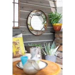 Valencia Outdoor Garden Mirror - 60cm -Garden Supplies Store 12891528 2084875440801787