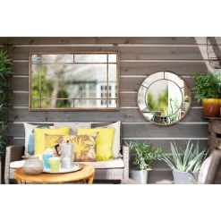 Valencia Outdoor Garden Mirror - 60cm -Garden Supplies Store 12891528 2984875440824968