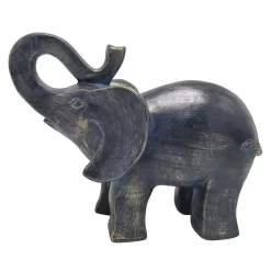 Metallic Copper Look Modern Elephant