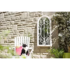 Scrolled Arch Garden Mirror -Garden Supplies Store 13097084 5914875470537880