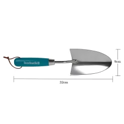House Beautiful Stainless Steel Hand Trowel With A Teal Painted Hardwood Handle 6 House Beautiful Stainless Steel Hand Trowel With A Teal Painted Hardwood Handle -Garden Supplies Store 13188708 1614928022769752