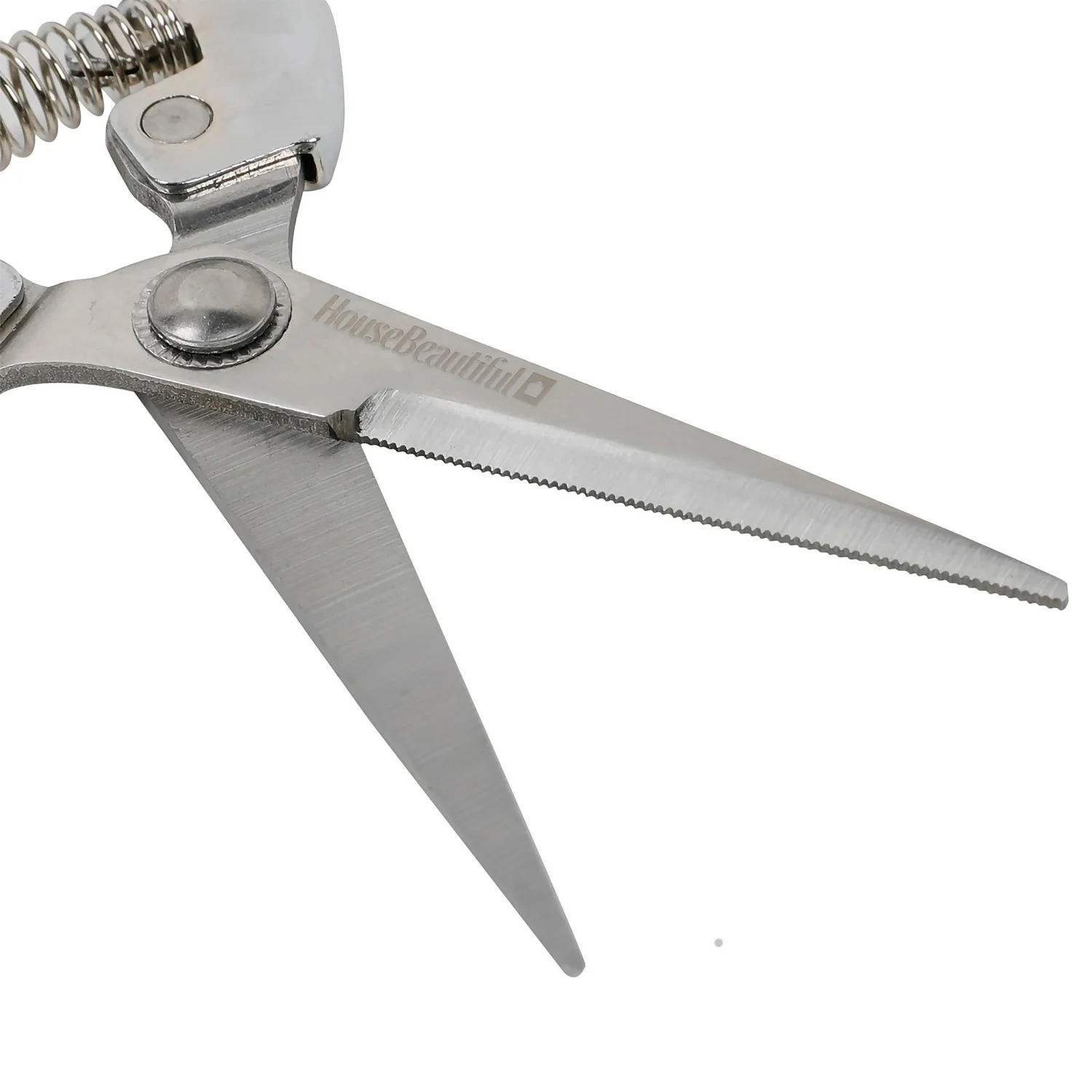 House Beautiful Fine Pointed Flower & Fruit Snips - Teal 4 House Beautiful Fine Pointed Flower & Fruit Snips - Teal - Image 4