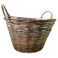 Natural Weave Round Garden Planter 40cm