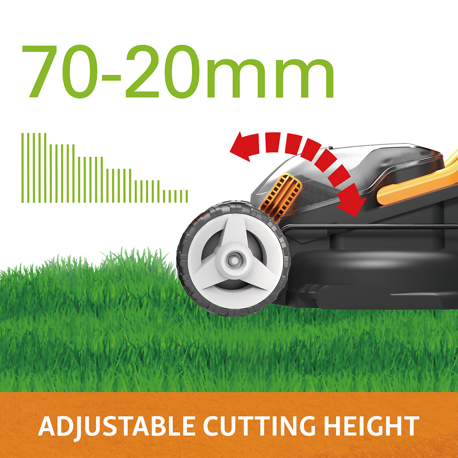 WORX 40V WG927E Cordless Lawn Mower & Trimmer Twin Pack - 34cm 7 WORX 40V WG927E Cordless Lawn Mower & Trimmer Twin Pack - 34cm - Image 7