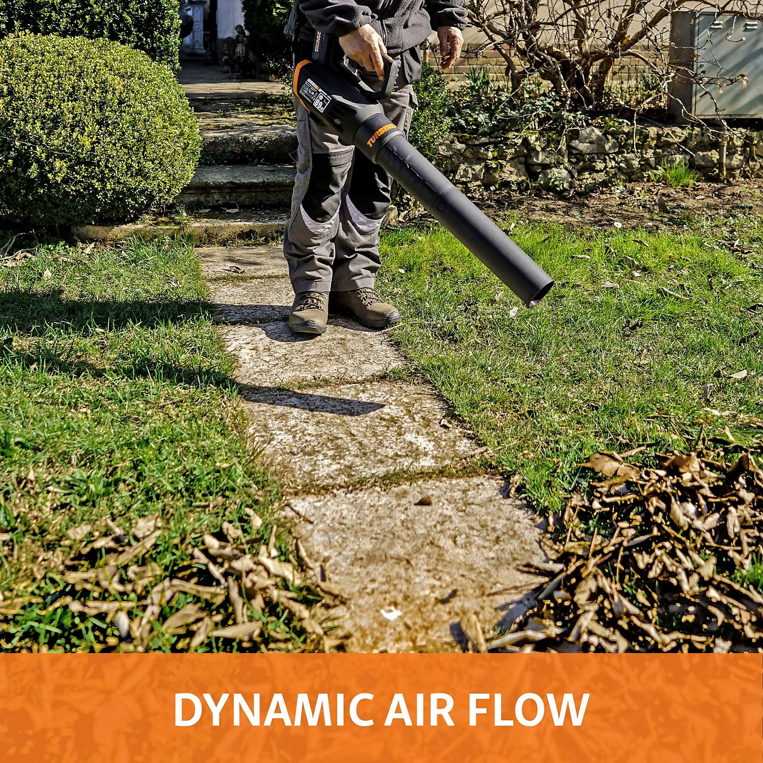 Worx WG547E Turbine 20V 2.0Ah Cordless Garden Blower 5 Worx WG547E Turbine 20V 2.0Ah Cordless Garden Blower - Image 5