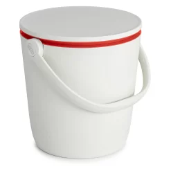 Keter GoBar Outdoor Ice Cooler Table Garden Furniture - Red / White -Garden Supplies Store 13412934 2144910901616836