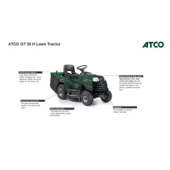 Atco 432cc GT 30H Petrol Lawn Tractor - 84cm 11 Atco 432cc GT 30H Petrol Lawn Tractor - 84cm -Garden Supplies Store 13486584 4334929342317106