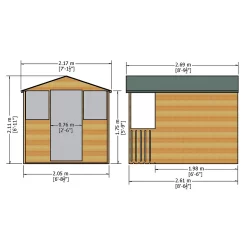Shire 7x9ft Casita Garden Shed 13 Shire 7x9ft Casita Garden Shed -Garden Supplies Store 13505243 5304926485169786
