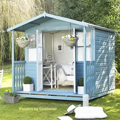 Shire 7 X 7ft Houghton Summerhouse - Including Installation -Garden Supplies Store 13505292 1054931992103649