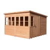 Shire 10 X 10ft Sun Pent Shed - Including Installation