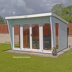 Shire 10 X 8ft Highclere Double Door Summerhouse -Garden Supplies Store 13505313 2774933734454254