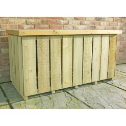 Shire Sawn Timber Garden Storage Log Box 4x2 -Garden Supplies Store 13505350 7774931992851885