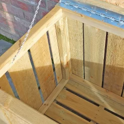 Shire Sawn Timber Garden Storage Log Box 4x2 -Garden Supplies Store 13505350 9274931993013321