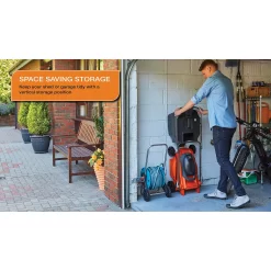 Flymo 36V EasiStore 380 Cordless Lawn Mower - 38cm -Garden Supplies Store 13524792 1834936632100872